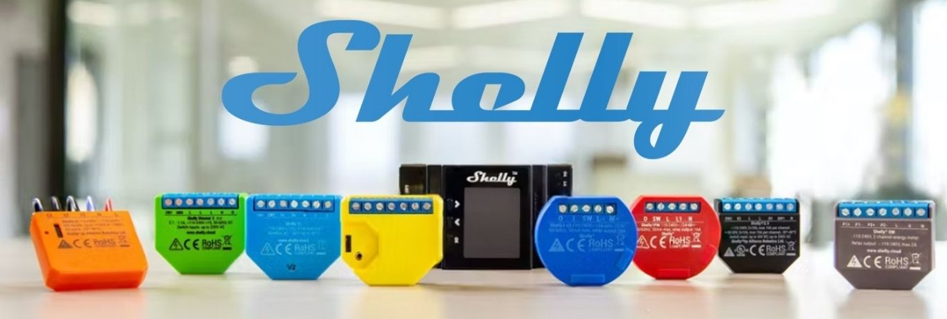 Ukázka produktů Shelly pro osvětlení, topení a automatizaci domácnosti